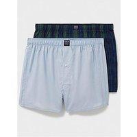 Crew Clothing 2Pk Woven Boxers - Multi