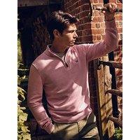 Crew Clothing Crew Clothing Cotton 1/2 Zip Knitted Jumper