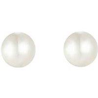 The Love Collection 5Mm Pearl Stud Earrings