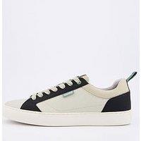 Hugo Morrie Contrast Tennis Trainer - Off White