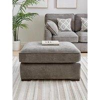 Very Home Cesena Fabric Large Footstool - Made To Order In The Uk