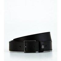 Hugo Giove 3.5Cm Leather Belt - Black