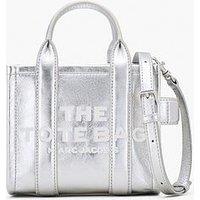 Marc Jacobs The Crossbody Tote - Metallic Silver