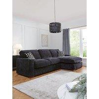 Very Home Monaco R/H 3 Seater Fabric Chaise