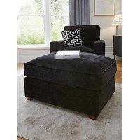Very Home Monaco Large Fabric Footstool