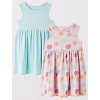 Everyday Girls 2 Pack Flower Print Sleeveless Dresses - Multi
