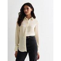 New Look Tall Long Sleeve Shirt - Off White