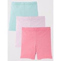 Everyday Girls 3 Pack Cycling Shorts - Multi