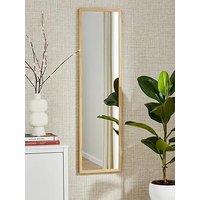 Everyday Tall Rectangular Mirror - Natural 125X33.5Cm