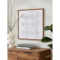 The Very Collection 12-Photo Gallery Frame In Natural