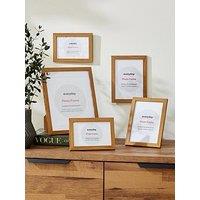 Very Home Set Of 5 Gallery Frames - Natural
