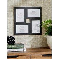 Very Home 4-Photo Cluster Frame In Black