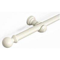 The Very Collection 28Mm Ball Wooden Eyelet Pole 400Cm