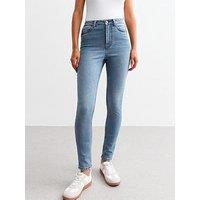 New Look Blue Lift & Shape Jenna Skinny Jeans