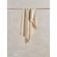 Mamas & Papas Cable Knitted Blanket - Welcome To The World Duckling