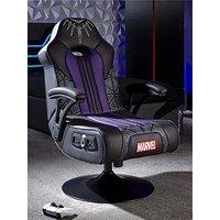 X Rocker Marvel 2.1 Audio Ped Rocker Chair - Elite - Black Panther
