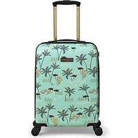 Sara Miller Ostrich Mint Cabin Suitcase