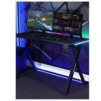 X Rocker Lumio Xl Gaming Desk With 3 Sided App-Controlled Led Lighting