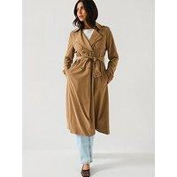 Guess Maya Unstructured Trench - Brown