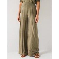 Everyday High Waisted Wide Leg Trouser