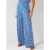 Everyday High Waisted Wide Leg Trouser