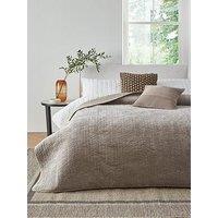 Michelle Keegan Home Velvet Stripe Bedspread Throw