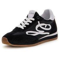 Guess Skroll Script Logo Sneakers - Black