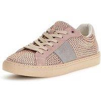 Guess Toda Glitter Sneaker - Pink