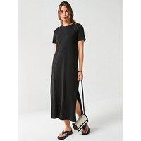 Everyday Jersey Basic Maxi Dress - Black