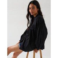 V By Very Cotton Button Through Blouse