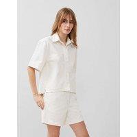 French Connection Denim Short Sleeve Shirt