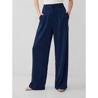French Connection Suit Trousers With Concealed Pockets - Blue