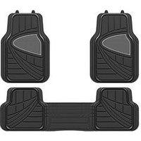 Streetwize Premium Deluxe Black Car Mat Set