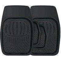 Streetwize 4-Piece Car Mat Set - Rubber