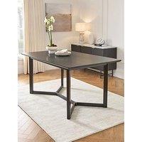 Very Home Ari 160 Cm Dining Table - Black - Fsc Certified