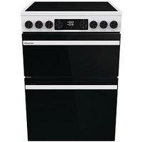 Hisense Hi6 Max Hdcec6C20W 80/50L Ceramic Freestanding 60Cm Electric Cooker - White