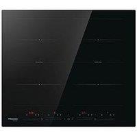 Hisense Hi6442Bsce, Areaflex, 60Cm Induction Hob - Black