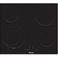 Hisense E6422Sc 60Cm Ceramic Hob - Black