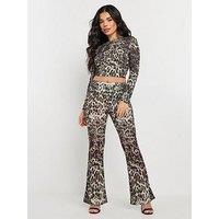 Pixiegirl Petite Leopard Fold Legging