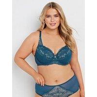 Yours Curve Iridescent Lace Underwired Bra