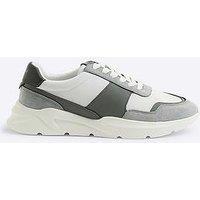 River Island Nylon Runner Trainers - White