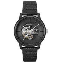 Lacoste 12:12 Automatic Mens Watch Black