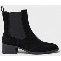 Crew Clothing Low Heel Chelsea Boot - Black