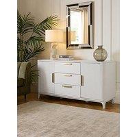 Very Home Carina Large 2 Door, 3 Drawer Sideboard - White - Fsc Certified