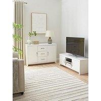 Very Home Ely 2 Piece Package - 2 Door, 3 Drawer Sideboard And Tv Unit - White