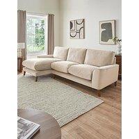 Very Home Astrid Velvet Lh 3 Seater Chaise