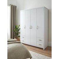 Very Home Ely 4 Door, 4 Drawer Wardrobe