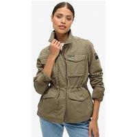 Superdry Embroidered Military Jacket - Green