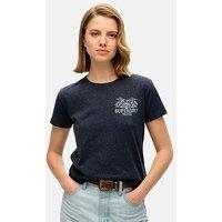 Superdry Outdoor Fitted T-Shirt - Navy