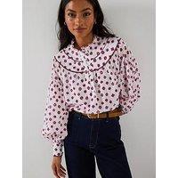 V By Very Aztec Smock Blouse